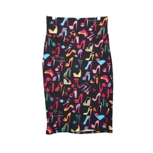 LLR Cassie high heel print